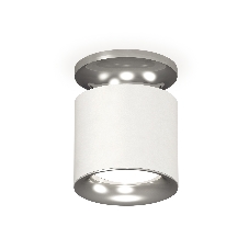 Светильник Ambrella Light XS7401102 SWH/PSL белый песок/серебро полированное MR16 GU5.3 (N7927, C7401, N7012)