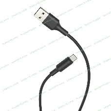 Кабель USB 2.0 HOCO X25, AM/Type-C, черный, 1м