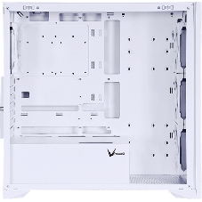 Корпус Formula V Line TimberLine T0 White, ATX, wood+plastic front, TYPE-C*1, USB3.0*2, FRONT 3x120мм FRGB, REAR 1x120мм FRGB