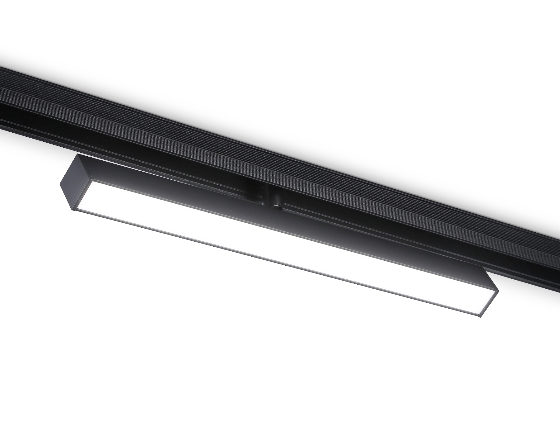 Светильник трековый светодиодный GL4201 BK черный IP20 12W 4200K 48V 305*22*45