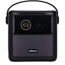 LED проектор InFocus IN3018SL Crusader Master DLP, 450 lm, FullHD, (1.2:1), HDMI 2.0 (eARC) USB-A 2.0, AUX, Bluetooth 5.1/BLE, wi-fi 2.4/5GHz, 2х10W Dolby Audio, до 25000ч., 1.57 кг батарейка