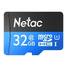 Флеш карта microSDHC 32Gb Netac P500 NT02P500STN-032G-S (без SD адаптера) 80Mb/s