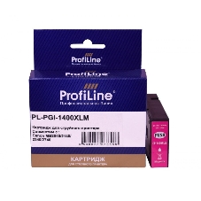 Картридж струйный ProfiLine PL-PGI-1400XLM для принтеров Canon MB2040/MB2140/MB2340/MB2740 с чернилами Magenta