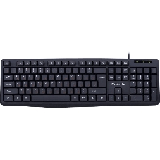 Клавиатура проводная Defender Concept HB-164, USB, черный