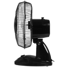 Вентилятор Rix RDF-2200W черный, настольный, 30 Вт, 2 скорости, 22 см