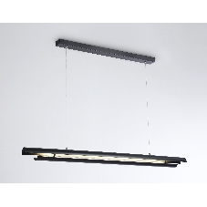 Светильник Ambrella light TN71337 BK черный LED 10W 4200K 945*60*1060