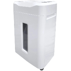 Шредер Office Kit S243N 3,9х38 белый (секр.P-4) фрагменты 35лист. 35лтр. скрепки скобы пл.карты CD