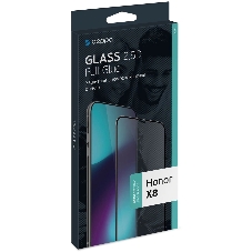 Защитное стекло для экрана Deppa 62893 для Honor X8 2.5D, 1 шт