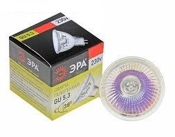 Лампа галогенная ЭРА GU5.3-JCDR (MR16) -50W-230V-Cl(10/200/6000)