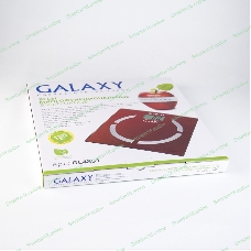 Весы многофункциональные Galaxy GL 4851, красный, электронные, эл. пит. 