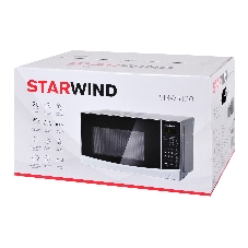 Микроволновая печь Starwind SMW3120 серебристый/черный, 20 л, 700 Вт, переключатели - сенсор