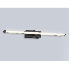 Настенный светодиодный светильник Ambrella light FL6112 BK черный 9W 3000K-6400K 410*40*80