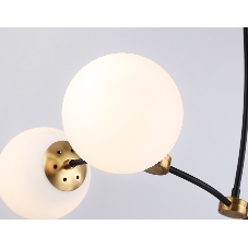 Светитльник Ambrella Light TR2544/4 BK/SB черный/бронза E27/4 max 60W 700*450*450