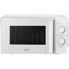 Микроволновая печь Haier HMB-MM207WA белый, 20 л, 700 Вт, переключатели - поворотный механизм