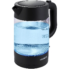Чайник электрический Hyundai HYK-G7707 1.7л. 2200Вт графит корпус: стекло