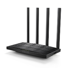 Роутер беспроводной TP-Link Archer C6U AC1200 10/100/1000BASE-TX/4G ready черный