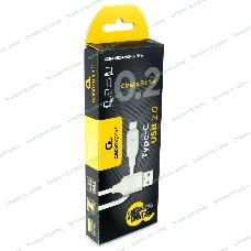 Кабель USB2.0 Cablexpert CCB-USB2-AMCMO2-1MW, AM/Type-C, издание Classic 0.2, длина 1м, белый, блистер