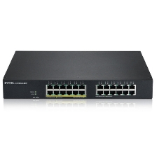 Коммутатор гибридныйSmart L2 PoE+ Zyxel NebulaFlex GS1915-24EP, rack 19