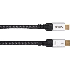 Кабель USB4 TCM--TCM, 5K@60Hz, 40Gbps, PD 240W, 5A, VCOM, 1.2м