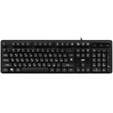 Клавиатура проводная Defender Arx GK-196L RU, USB, черный