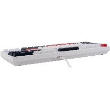 Клавиатура беспроводная Acer OKR302 (ZL.KBDEE.016), USB, Bluetooth/Радиоканал, белый