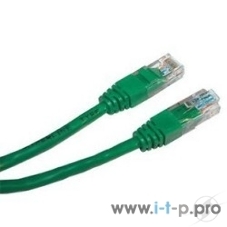 Патч-корд NEOMAX (13001-010G) UTP 1 м, Cat.5e - зеленый