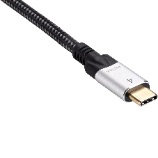 Кабель USB4 TCM--TCM, 5K@60Hz, 40Gbps, PD 240W, 5A, VCOM, 1.2м