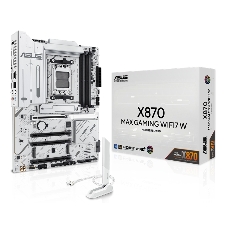 Материнская плата ASUS X870 MAX GAMING WIFI7 W, AM5, AMD X870, 4xDDR5, 4xSATA, 3xM.2, 1xPCIe 5.0 x16, 2xPCIe 4.0 x16, 1xPCIe 3.0 x16, 1xHDMI, 2xUSB Type-C (Display), 1x2.5Gb LAN, Wi-Fi 7, Bluetooth 5.4, 2xUSB-C 40Gbps, 1xUSB-A 10Gbps, 3xUSB-A 5Gbps, 4xUSB-A 2.0, 3x3.5 мм, 7.1, ATX