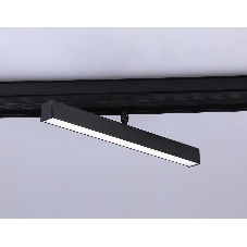 Светильник трековый светодиодный GL4201 BK черный IP20 12W 4200K 48V 305*22*45