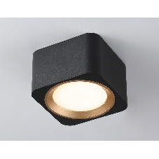 Светильник накладной TN70832 BK/GD черный/золото GX53 max 12W 96*96*60