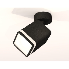 Светильник Ambrella Light XM7813021 SBK/FR черный песок/белый матовый MR16 GU5.3 (A2210, C7813, N7751)