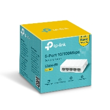 Коммутатор TP-Link LS1005, 5 портов Ethernet 100 Мбит/с