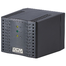 Стабилизатор напряжения Powercom Voltage Regulator, 3000VA, Black, Schuko