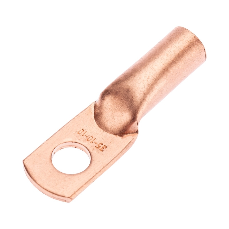 Наконечник медный Rexant ТМ 35-10-10 (35 мм² - Ø10 мм) (в упак. 50 шт.)