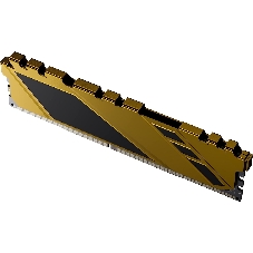 Оперативная память NETAC Shadow, DDR4, 8GB (1x8GB), 3200MHz, CL16, DIMM, с радиаторами, желтый