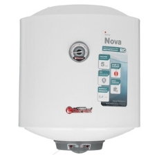 Водонагреватель электрический Thermex Nova 50 V белый, накопительный, 50 л, 2 кВт, настенный, вертикальный, бак с покрытием из биостеклофарфора