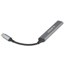 Разветвитель USB3.0/2.0 Gembird UHB-C202, USB3.0, 3xUSB2.0, кабель Type-C 10 см, алюминий, пакет