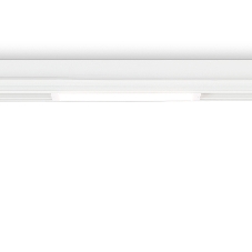 Управляемый светодиодный светильник для шинопровода Magnetic Ambrella light GL1261 WH белый IP20 9W 3000K-6400K 220V 120° 232*25*42 (Без ПДУ)