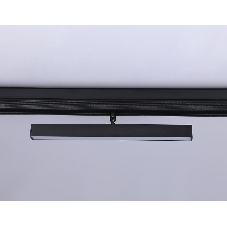 Светильник трековый светодиодный GL4201 BK черный IP20 12W 4200K 48V 305*22*45