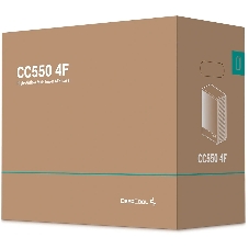 Корпус DeepCool CC550 4F, Midi-Tower, чёрный, 4 x 120 мм
