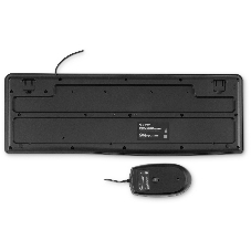 Комплект клавиатура+мышь Oklick S650 проводной, USB, 2000 DPI, чёрный