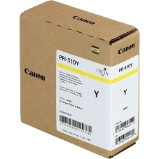 Картридж струйный Canon PFI-310 Y 2362C001 желтый (330мл) для Canon TX-2000/TX-3000/TX-4000