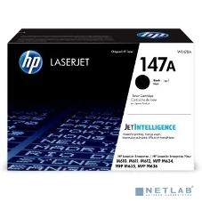Картридж лазерный HP 147A W1470A черный (10500 стр.) для HP LaserJet M610dn