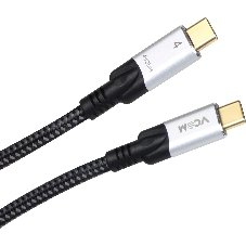 Кабель USB4 TCM--TCM, 5K@60Hz, 40Gbps, PD 240W, 5A, VCOM, 1.2м