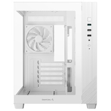 Компьютерный корпус Deepcool CG330 3F без БП, боковое окно (панорама), 3x120мм ARGB PWM вентилятора, черный, mATX