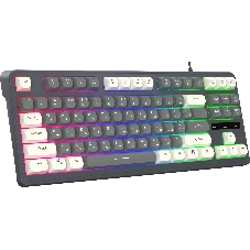 Клавиатура Oklick 711G проводная, USB Type-A, серый
