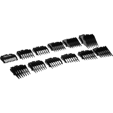 Машинка для стрижки Rowenta TN1551E0 серебристый/черный (насадок в компл:12шт)