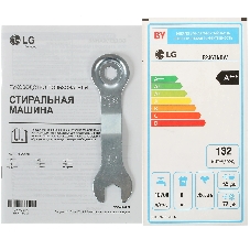 Стиральная машина LG F2J6TN0W белый, загрузка фронтальная 8 кг, 1200 об/мин, класс A