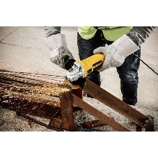 Углошлифовальная машина DeWalt DWE4117-QS 950Вт 12000об/мин рез.шпин.:M14 d=125мм