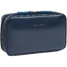 Чехол Piquadro Blue Square AC6895B2/BLU2 синий натур.кожа
